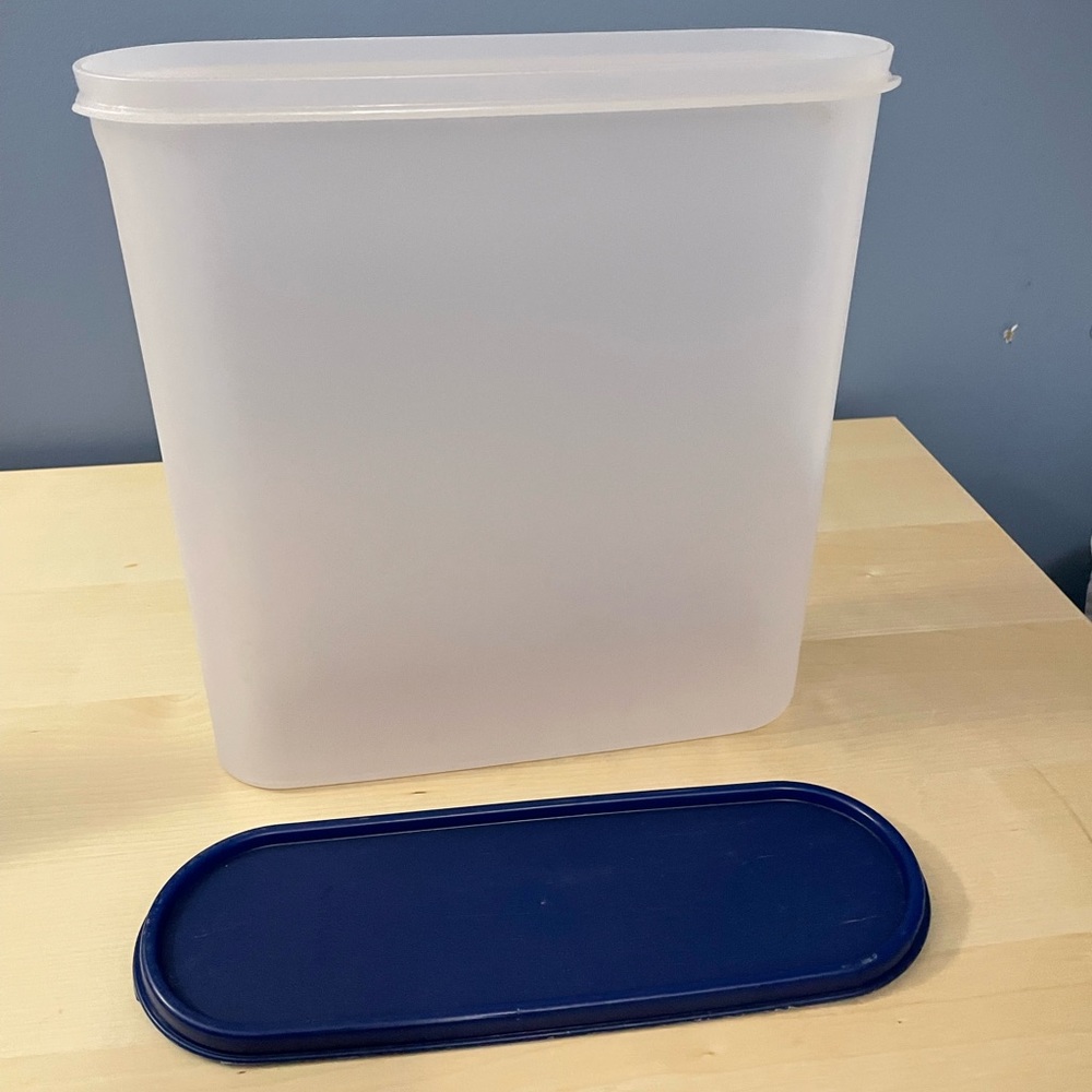 Vintage Tupperware Modular Mates #5 Oval Container 21 cups
